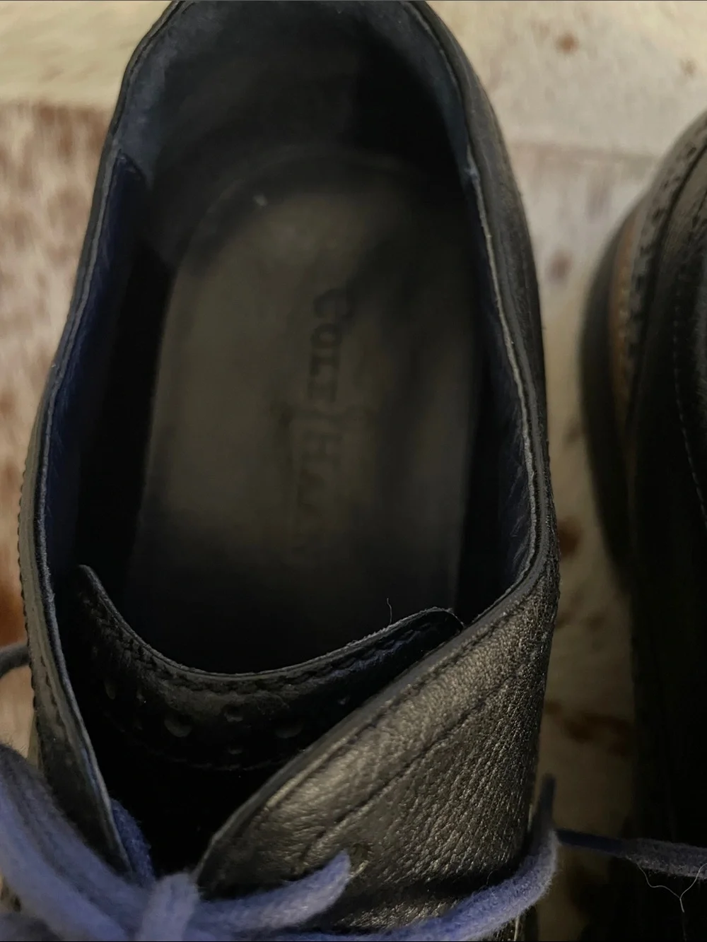 Cole Haan black leather